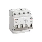 Выключатель автоматический дифференциального тока АВДТ-63N 3P+N 63А 300мА C тип A электромеханический 6кА PROXIMA | D63N46MA63C300 | EKF