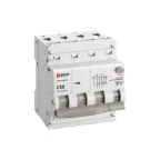 Выключатель автоматич. дифференциального тока селективный АВДТ-63N (S) 3P+N 50А 100мА C тип AC электромеханический 6кА PROXIMA | D63N46MS50C100 | EKF