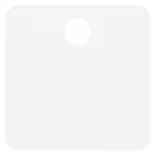 Бирка кабельная маркировочная NO-224-607 У153 квадрат 25х25 мм 28*28 100 шт/уп