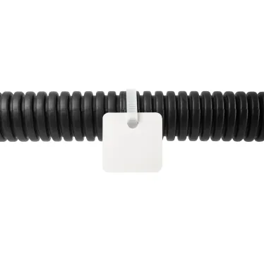 Бирка кабельная маркировочная NO-224-607 У153 квадрат 25х25 мм 28*28 100 шт/уп