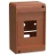 UNION Mini Корпус пластик. КМПн-4 IP20 без двери дуб| UIM-KP71-N-04-20-K24| IEK