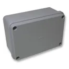 Коробка распаячная 120х80х50,без вводов, для открытой проводки, серый
