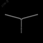                  Кронштейн наружного освещения Krono Twin 1К2-2,0-2,0-57-Ф1-1 горячее цинкование RAL9005 черный
               