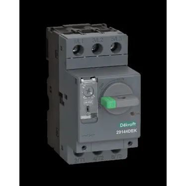 Выключатель автоматический для защ. эл/двигателей с пов. рукояткой 3P 0,25-0,4А 100кА ВА-451  | 29132DEK | DEKraft