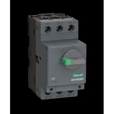 Выключатель автоматический для защ. эл/двигателей с пов. рукояткой 3P 25А 15кА ВА-451  | 29163DEK | DEKraft