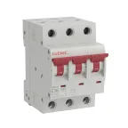 Модульный автоматический выключатель YON MB63, 3P,характеристика C, 16A, 6kA