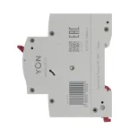 Модульный автоматический выключатель YON MB63, 3P,характеристика C, 16A, 6kA