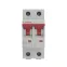 Модульный автоматический выключатель YON MB63, 2P, характеристика C, 10A, 4,5kA | MB63S-2PC10 | DKC