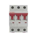 Модульный автоматический выключатель YON MB63, 3P,характеристика C, 16A, 6kA