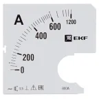                  Шкала сменная для A961 600/5А-1.5 PROxima
               