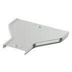 Крышка на переходник RRC симметричный 100/50, цинк-ламельная в комплекте с метизами и пластинами PTCE