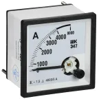                  Амперметр Э47 4000/5А класс точности 1,5 72х72мм
               