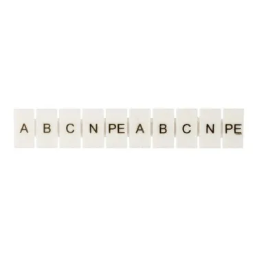 Маркеры для JXB-ST 1,5 с символами A, B, C, N, PE (10 шт.) PROxima