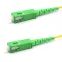 Патч-корд оптический соединительный SM 9/125 OS2 SC/APC-SC/APC S LSZH 1м,