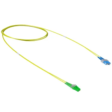 Оптический коммутационный шнур переходной Duplex LC-APC/SC-UPC, 9/125 OS2, 1 м