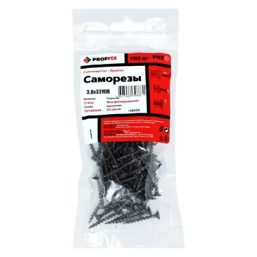 Саморез СГД 3,8х32 усиленный (TWN) (100 шт) - пакет PRO