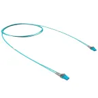 Оптический коммутационный шнур Duplex LC/UPC-LC/UPC 50/125 (OM3) 1 м