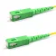 Патч-корд оптический соединительный SM 9/125 OS2 SC/APC-SC/APC Simplex LSZH 3м,