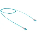 Оптический коммутационный шнур переходной Duplex SC-UPC/LC-UPC, 50/125 OM3, 3 м