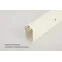 Кабель канал KK-W-42-26-UniProf 42x26 белый 20 м