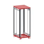 Стойки вертикальные комплект для 42U IT-CQE RAL7035