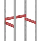 Рейка боковая, широкая, для шкафов CQE глубиной 1200 мм, 1 упаковка - 4 шт.