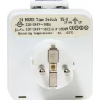 Розетка с таймером (суточная) механическая IP44 16А 3500W Feron