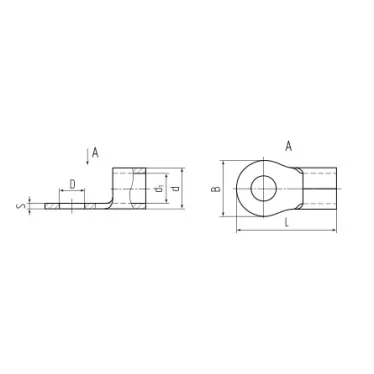 Наконечник кабельный ПМ 2.5-4