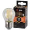 Лампа светодиодная F-LED P45-11w-827-E27 (филамент, шар, 11Вт, тепл, E27) (10/100/4000)