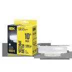 Лампа светодиодная T75 таблетка 10Вт 230В 6500К GX53 IEK
