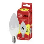                  Лампа светодиодная RED LINE LED B35-6W-827-E14 R Е14 / E14 6 Вт свеча теплый белый свет
               