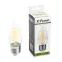 Лампа светодиодная LED 7вт Е27 белый свеча FILAMENT