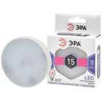                  Лампа светодиодная GX53 15Вт таблетка холодный дневной свет STD LED GX-15W-860-GX53 ЭРА
               