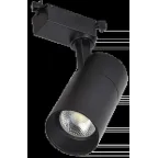 LIGHTING Светильник светодиодный трековый ДТО 1302 20Вт 4000К однофазный 24град черный IEK