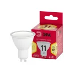                  Лампочка светодиодная RED LINE LED MR16-11W-827-GU10 R GU10 11 Вт софит теплый белый свет
               