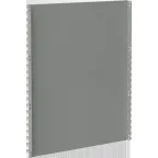 Панель секционная внутренняя задняя 4B 600х600 FORMAT