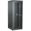 Шкаф сетевой 19' LINEA N 28U 800х800мм перфорированная передняя дверь задняя металлическая черный