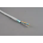 Витая пара SF/UTP кат 5e 4 пары AWG24 solid PVC серый 305м