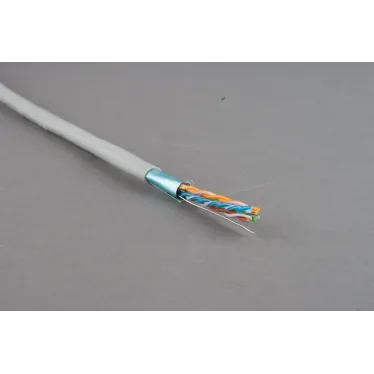 Витая пара SF/UTP кат 5e 4 пары AWG24 solid PVC серый 305м