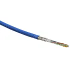 Витая пара SF/UTP кат 5e 4 пары AWG24 solid IN LSZH нг(А)-HF синий 305м