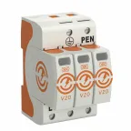                  УЗИП для силовых сетей 3-полюсный (Класс II), 280 В
               