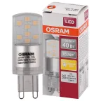                  Лампа светодиодная LED 3,5Вт G9 STAR PIN40 (замена 40Вт), теплый белый свет Osram
               