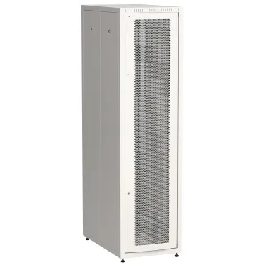 Шкаф LINEA E 33U 600х1000мм двери 2шт перфорированная и металл серый