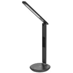                  LIGHTING Светильник светодиодный настольный 2011 7Вт на подставке QI-заряд USB-выход кожа черный IEK
               