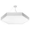 Светильник LED Geometria Hexagon SPO-122-W-40K-066 66Вт 4000К 800*800*80 белый подвесной драйвер внутри