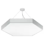                 Светильник LED Geometria Hexagon SPO-122-W-40K-066 66Вт 4000К 800*800*80 белый подвесной драйвер внутри
               
