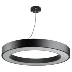                  Светильник LED Geometria Ring SPO-133-B-40K-045 45Вт 4000K 3200Лм IP40 600*80 черный подвесной драйвер внутри
               