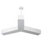                  Светильник LED Geometria Igrek SPO-143-W-40K-056 56Вт 4000K 3700Лм IP40 900*80 белый подвесной драйвер внутри
               