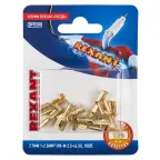                  Клемма плоская гнездо 7.5 мм 1-2.5 кв мм (РП-м 2.5-(6.3)) 10 шт, REXANT
               
