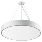 Светильник LED Geometria Ring SPO-132-W-40K-088 88Вт 4000К 6000Лм IP40 800*80 белый подвесной драйвер внутри